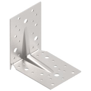 Angle bracket 120x120x90x2,5 reinforced (with hooks)
