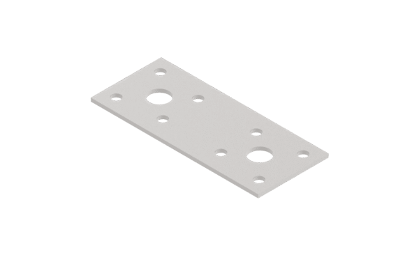 Plaat 95x40x2.0