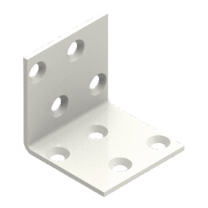 Nurgik 40x40x40x2.0 fers.valge