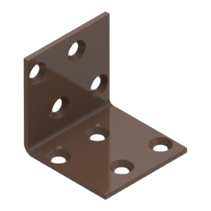 Nurgik 40x40x40x2.0 fers. pruun pisip.5tk/kott