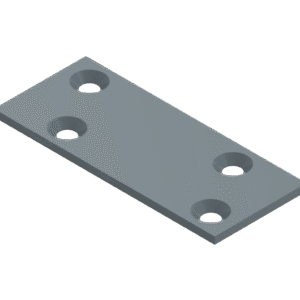 Plaat 60x25x2.0 fers.hall