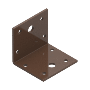 Nurgik 50x50x55x2.5 pruun