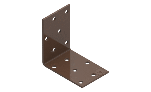 Nurgik 60x60x40x2.0 pruun