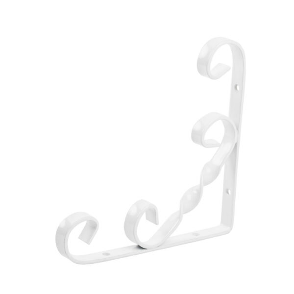 Riiulikandur "Antiik" 150x150 valge