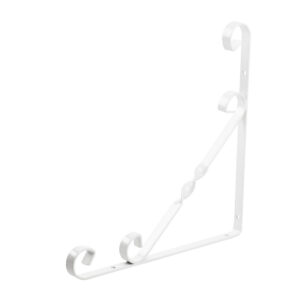 Riiulikandur "Antiik" 250x250 valge