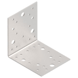 Angle bracket 105x105x90x2,5, stainless steel A2