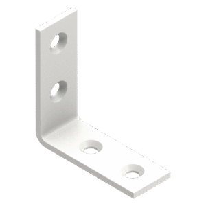 Nurgik 40x40x15x2.0 fers.valge