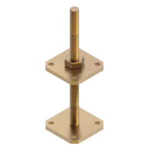 Vajumispolt 45x45x4.0 M10x150 A2 (kast 20tk)